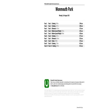 Rosehill Gardens Horse Racing Form Guide, Speed Maps.